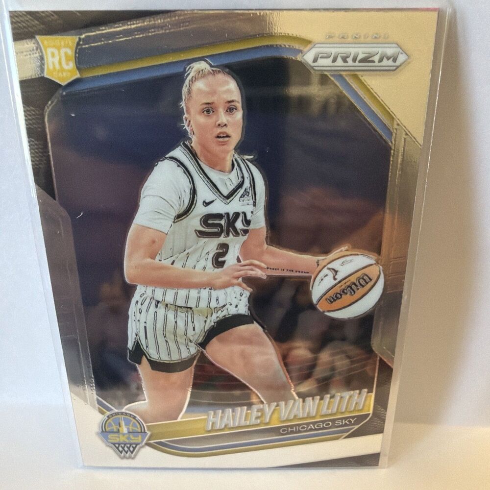 2025 Panini Prizm WNBA Hailey Van Lith #2 Silver Prizm RC